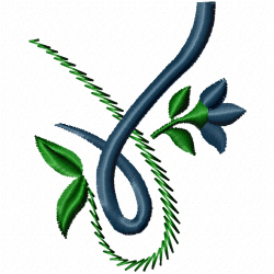 Flowers Embroidery Design 4